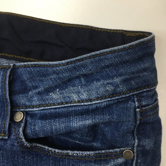 PAIGE Premium Denim PEG SKINNY Parson Wash 5 Pocket Logo Hardware Jeans - Picture 13 of 13